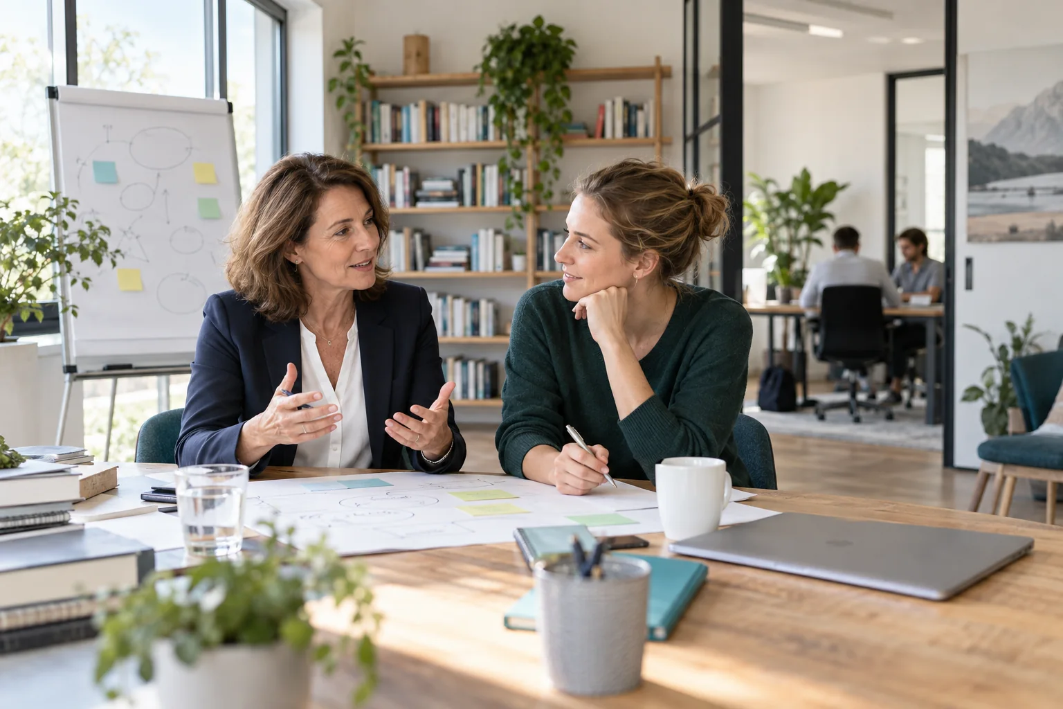 Inhaberin und Nachfolgerin in einer Coaching- und Trainingspraxis
